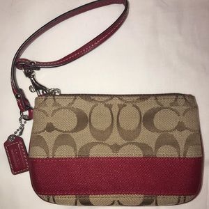Coach wristlet